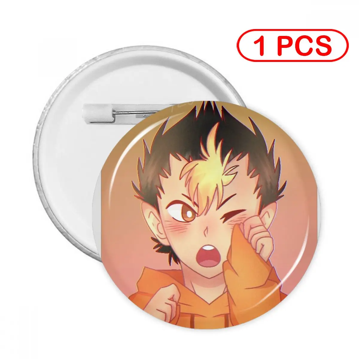 

Haikyuu Soft Button Pin Clothes Brooch Creative Pins Jewelry Decor Cute Badge Nishinoya Yuu Women Child Lapel