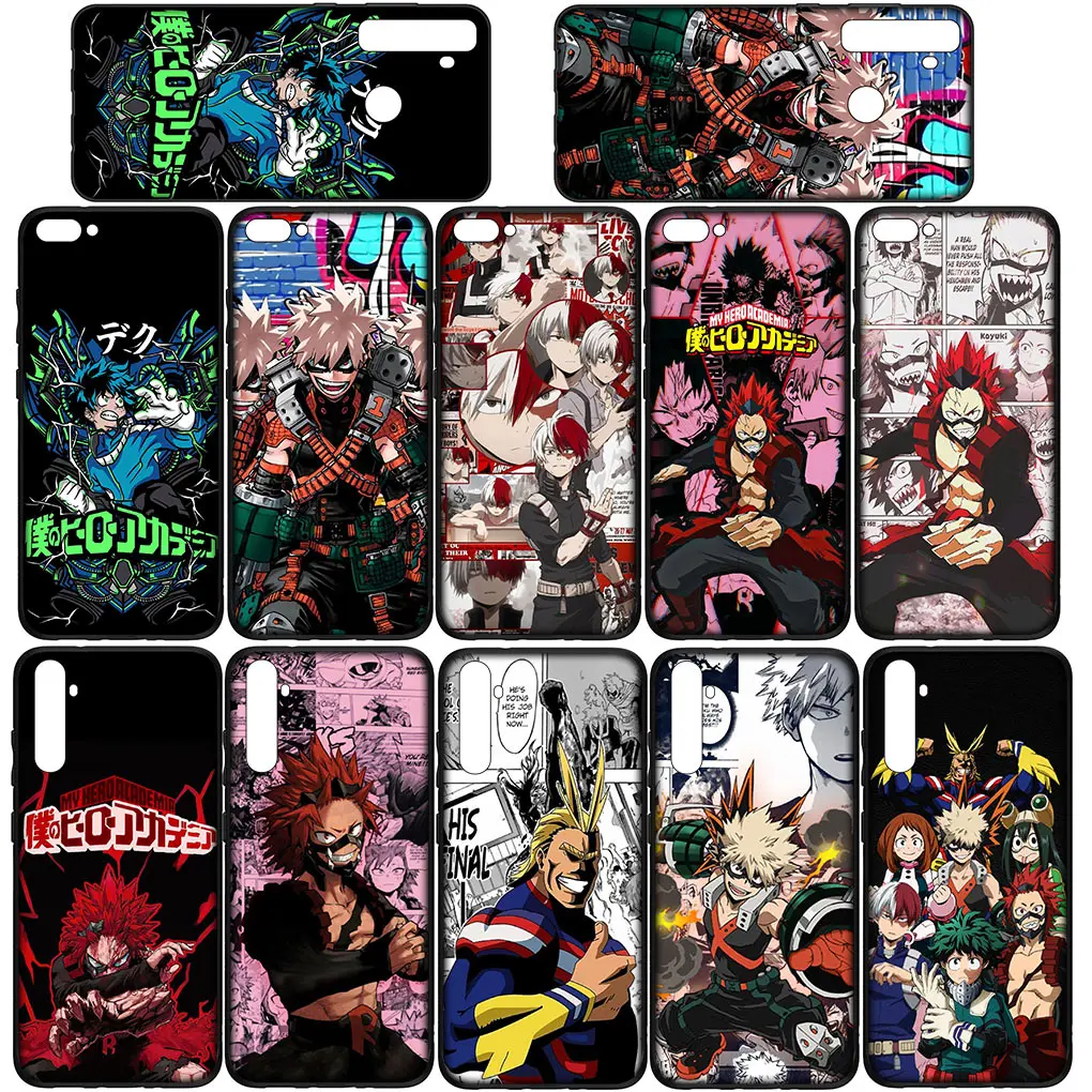 Чехол My Hero Academia Kirishima Ejirou Izuku для Samsung Galaxy S21 S20 Fe S23 S22 Ultra S8 Plus A25 A12 A13 A21S A73 + чехол