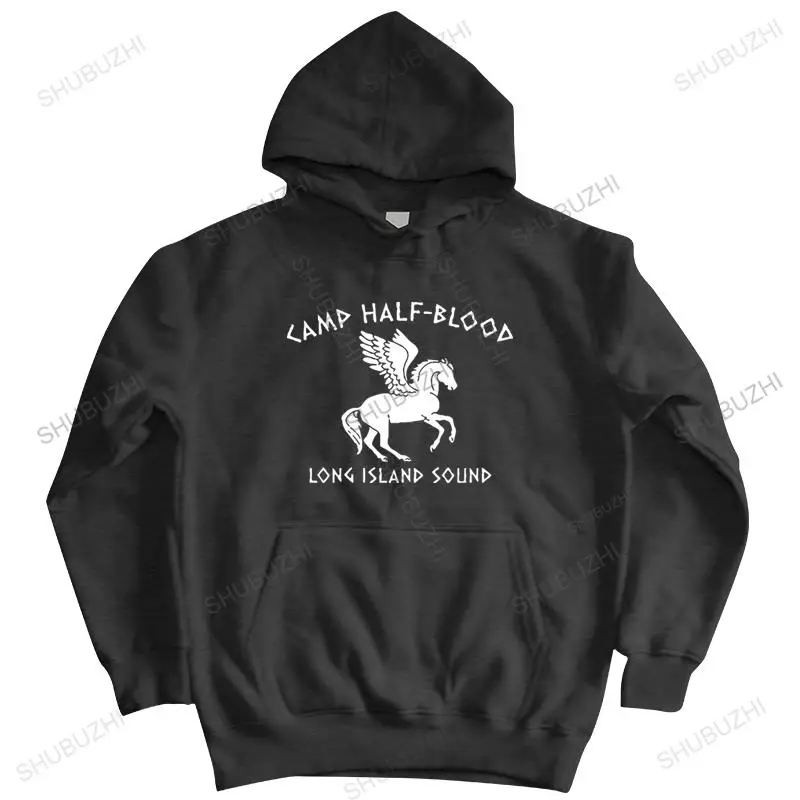 

men autumn black hoody sweatshirt zipper CAMP HALF-BLOOD LONG ISLAND SOUND Kids hoodie MEN Funny Cotton Youth jacket Sizes