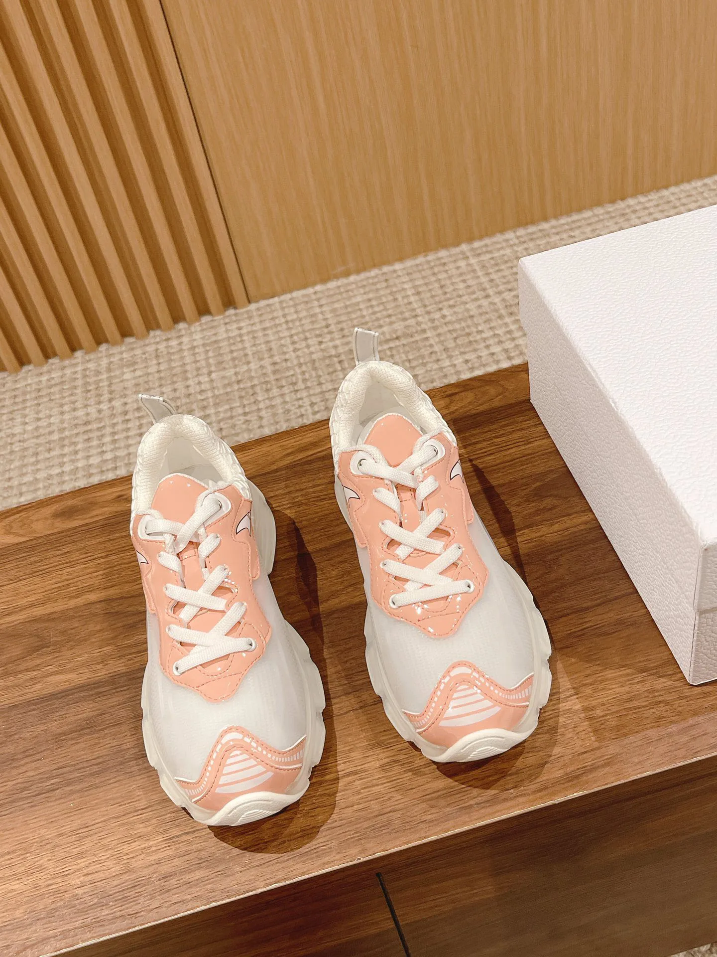 Women Shoes Paris Runway Sneakers Classic Mesh 3d Real Photos Brand Oeing 8882305112108