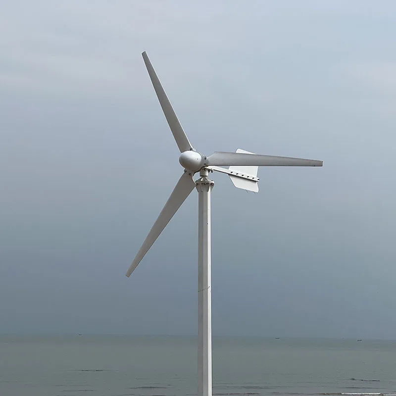 Горизонтальный ветряной генератор 10 кВт 15 220 В 380 ветряная мельница двигатель для