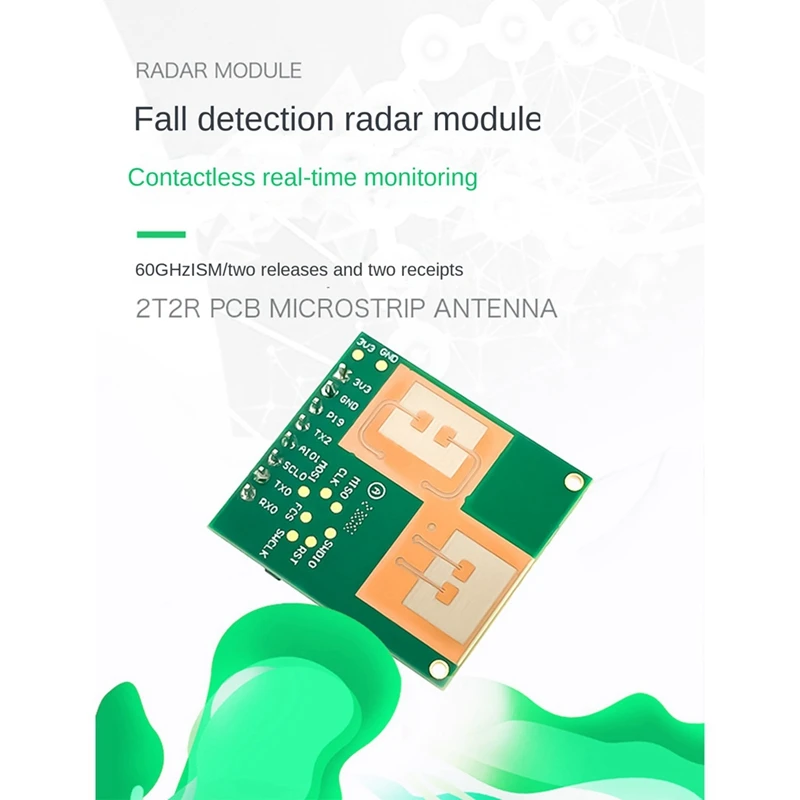 LD6002C 60G Радарный датчик миллиметровой волны Бесконтактный Fmcw радарный для
