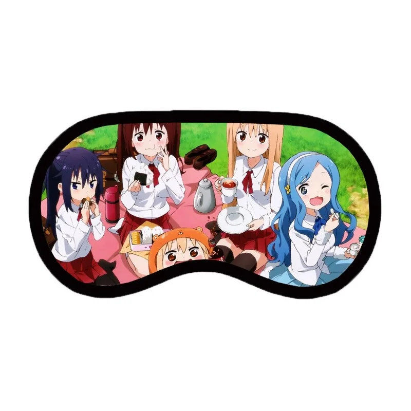 Аниме игра глаз патч Himouto! Повязка на глаза с принтом Умару-Чан для сна