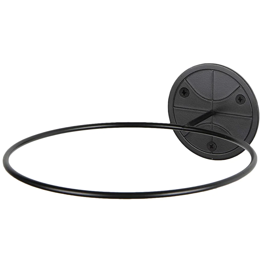 

Basketball Storage Rack Wall Mounted Hoop Football Stand Holders Display Metal Bedroom Decor Fitness