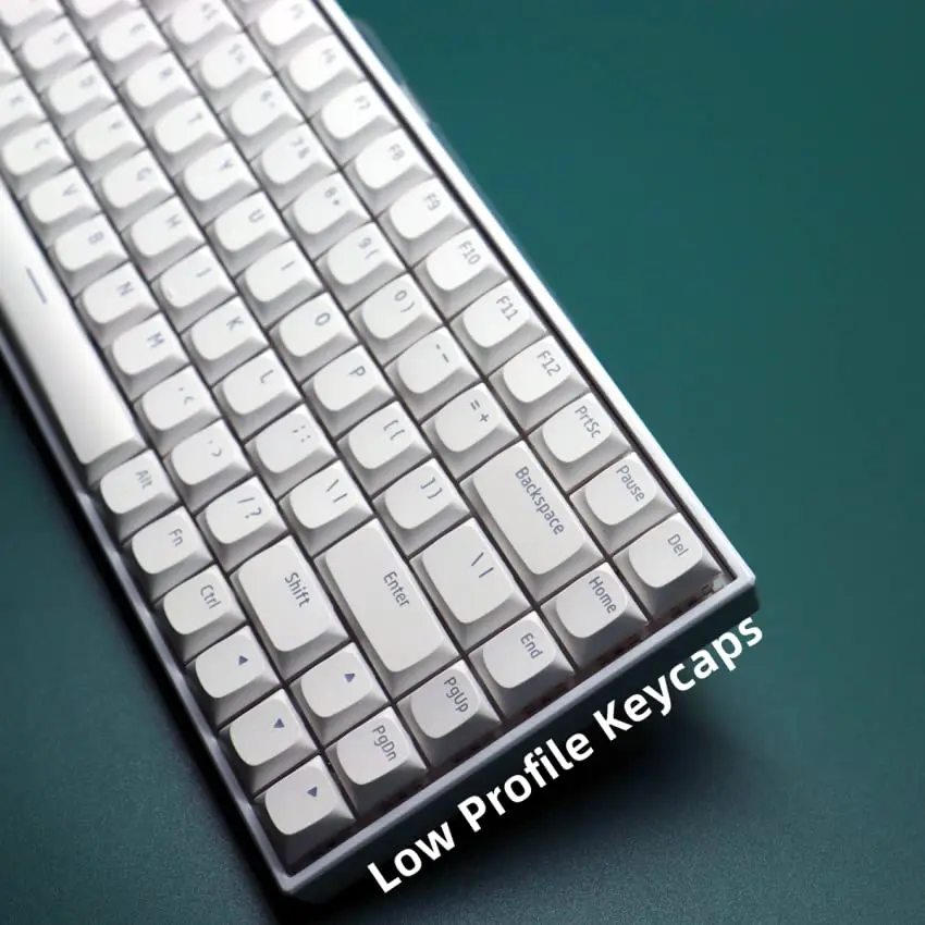 

Low Profile PBT Keycaps Horizon Slim Double Shot Keycap for 60% 65% 75% 100% Gaming Keyboard Mechanical Cherry Gateron MX Switch