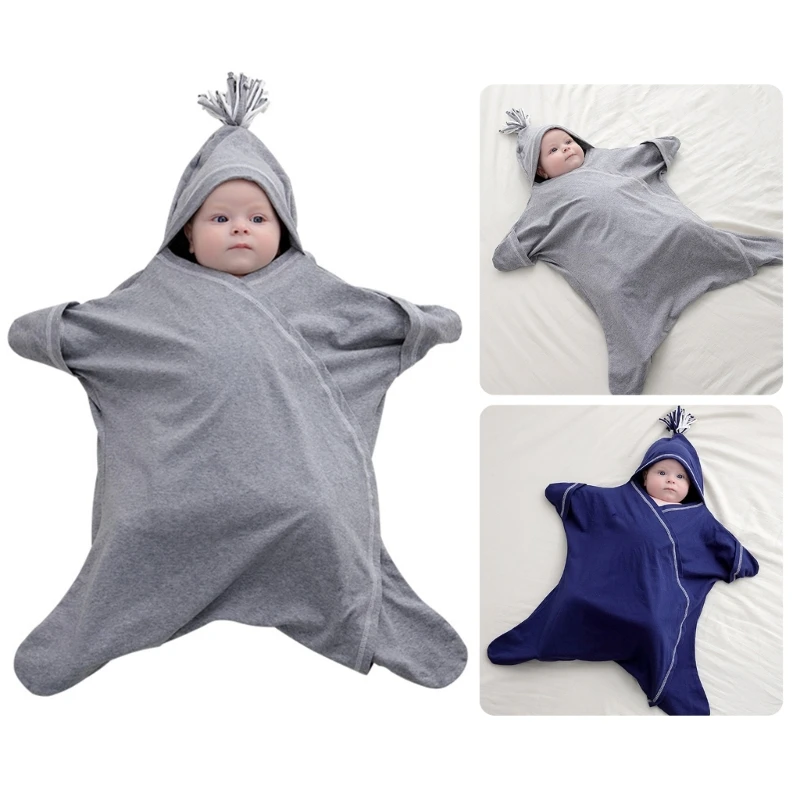 

Sleeveless Sleeping Bag Anti-Kick Blanket Cotton Vest Sleepsack WearableBlanket