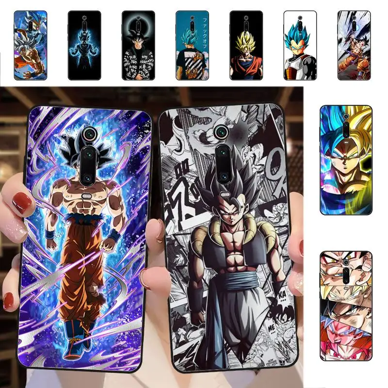 

BANDAI Dragon Ball Goku Phone Case for Redmi 5 6 7 8 9 A 5plus K20 4X 6 cover
