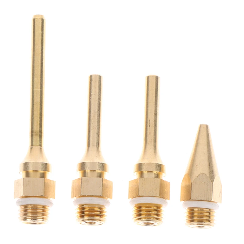 

Насадка для термоклеевого пистолета из чистой меди, длинная короткая насадка для пистолета с мелким отверстием