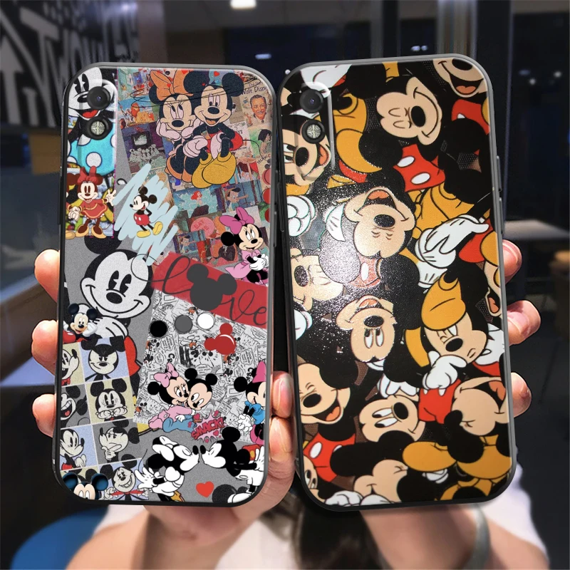 

Disney Mickey Mouse Phone Case For Xiaomi CC9 CC9e 10S 10 Pro 11 11 Lite 11 Pro 10 Carcasa Silicone Cover Coque Black