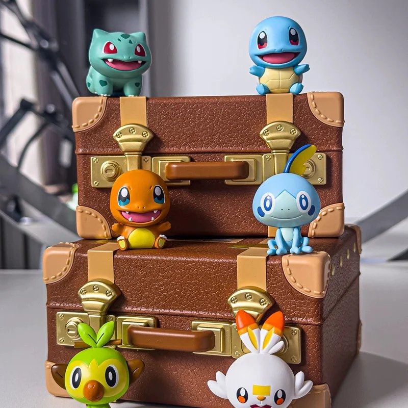 Фото Коллекционная фигурка Funism Pokemon к 30-летию: Слепая коробка, стартовый набор Канто, настольное украшение, подарок для взрослых коллекционеров №3