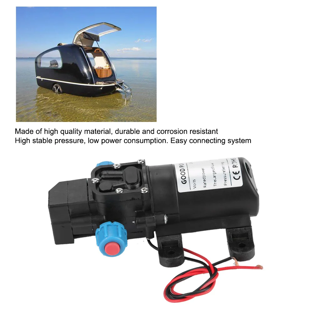 Мембранный мини-насос 12 В/60 Вт 5 л/мин