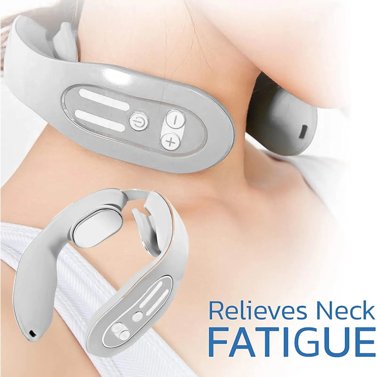 

Neck Acupoints Lymphvity Massage Device, Intelligent Hot Neck Care Massage Relaxation U4i3
