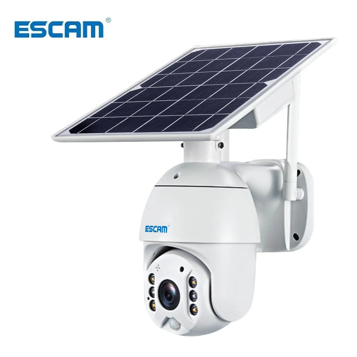 

ESCAM QF280 1080P Cloud Storage PT WIFI Battery PIR Alarm IP Camera With Solar Panel Night Vision Two Way IP66 Waterproof