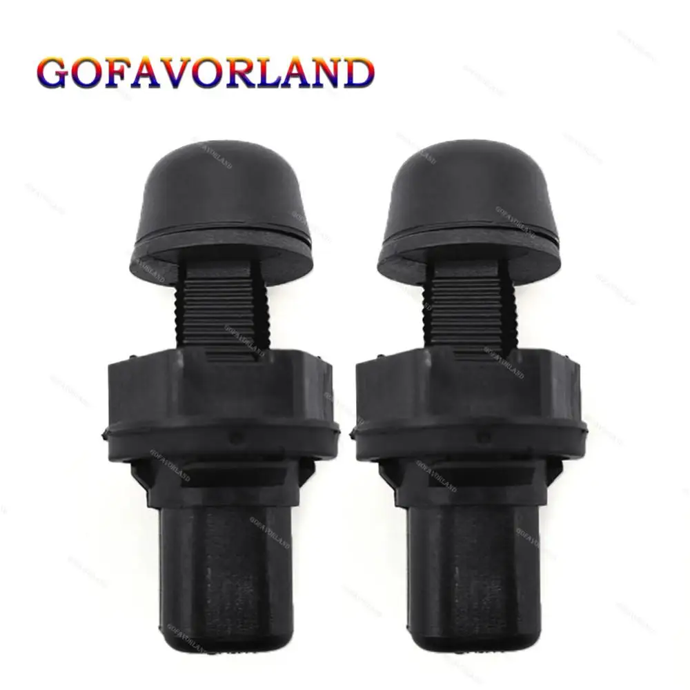 

CloudFireGlory 6Q6827499C Rear Boot Tailgate Adjustable Stop Buffer Plastic Black For VW Touareg For Skoda For Seat 2004-2018