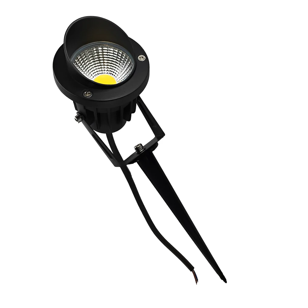 

High Brightness Adjustable 12W Spotlight Pathway Landscape Garden Courtyard Flood Light Outdoor Lamp US Plug RGB