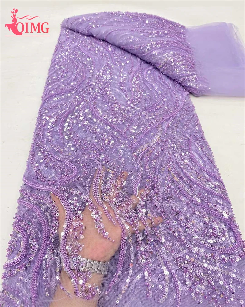 Горячая Распродажа африканская кружевная ткань OIMG 2024 блесток вышивка для жениха