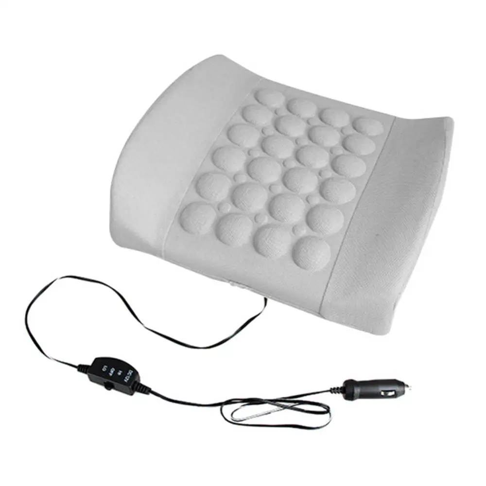 

Car Electric Massage Lumbar Stress Pressure Relief Cushion Seat Waist Support