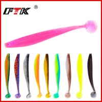 ftk fishing lure 90mm 120mm 160mm soft lure shad silicone bait odor attractant artificial bait t tail wobblers swimbait