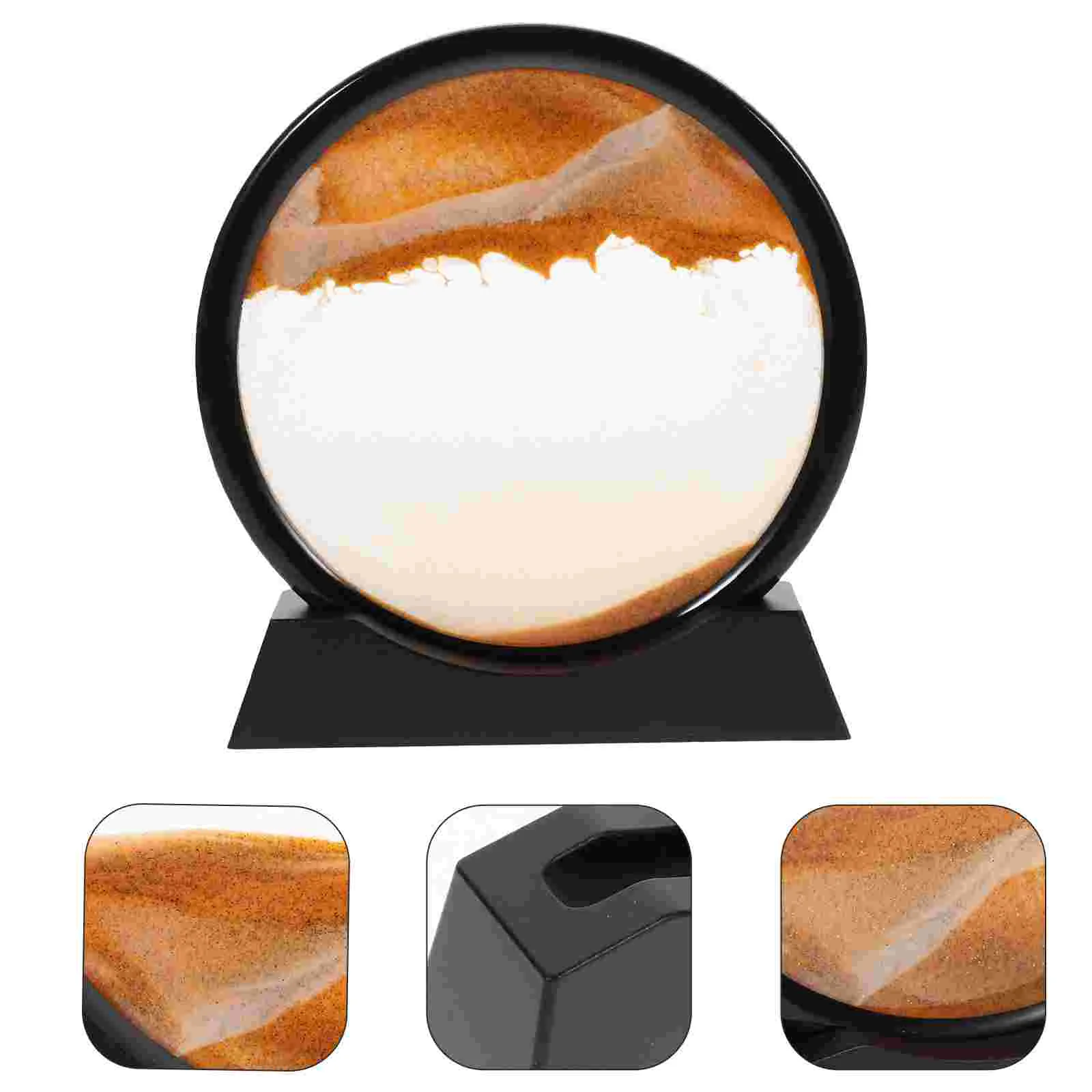 

Liquid Moving Sand Glass Picture Frame Picture Frame Desk Home Décor 3d Sand Painting Hourglass Photo Frame Dynamic Sand Picture