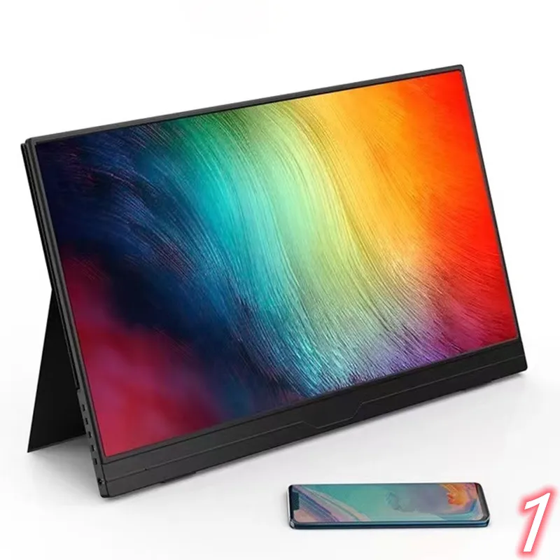 Ультратонкий 15 6 дюймов 1080p/сенсорный для опций usb c HDMI-совместимый ips экран