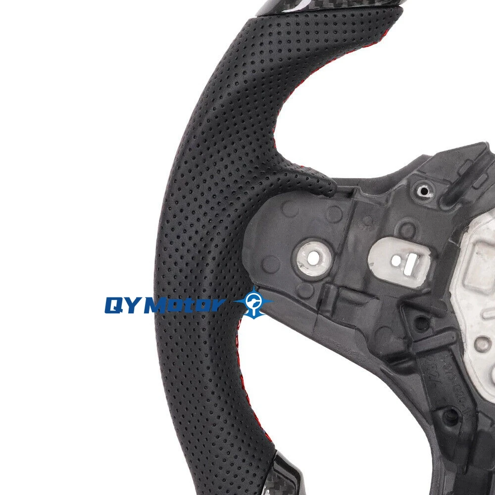 Рулевое колесо из углеродного волокна с подогревом для BMW G30 G20 G01 G02 G05 G06 G07 M4 M5 F90 M8 X3M X4M X5M X6M F40 F44 F97 F98 F95 F96 Красный (art.: 3920cc87290cd) - 3920cc87290cd