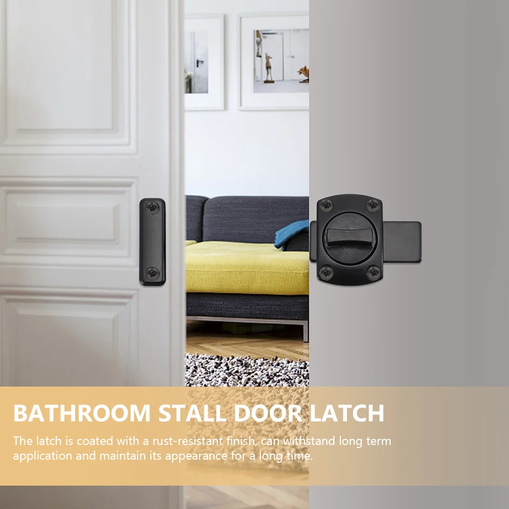 Защелки Раздвижные дверные замки для внутреннего болта Чердак из цинкового