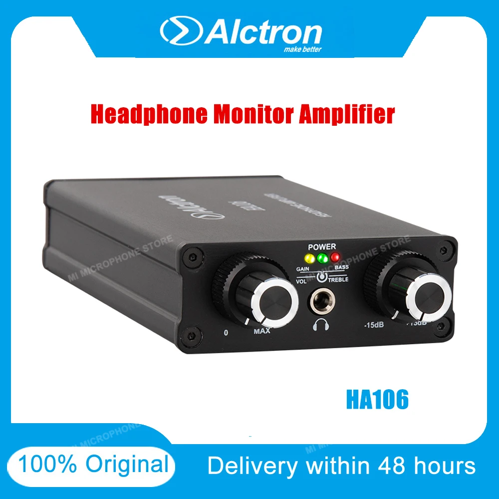 

Alctron HA106 Portable, Mini Headphone Monitor Amplifier, Suitable For Studio, Stage Performance, Lightweight And Portable