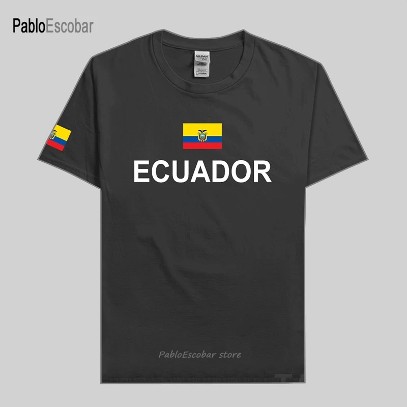 Ecuador Ecuadorian men t shirts fashion jerseys nation team tshirt cotton t-shirt sporting clothing tees country flag ECU