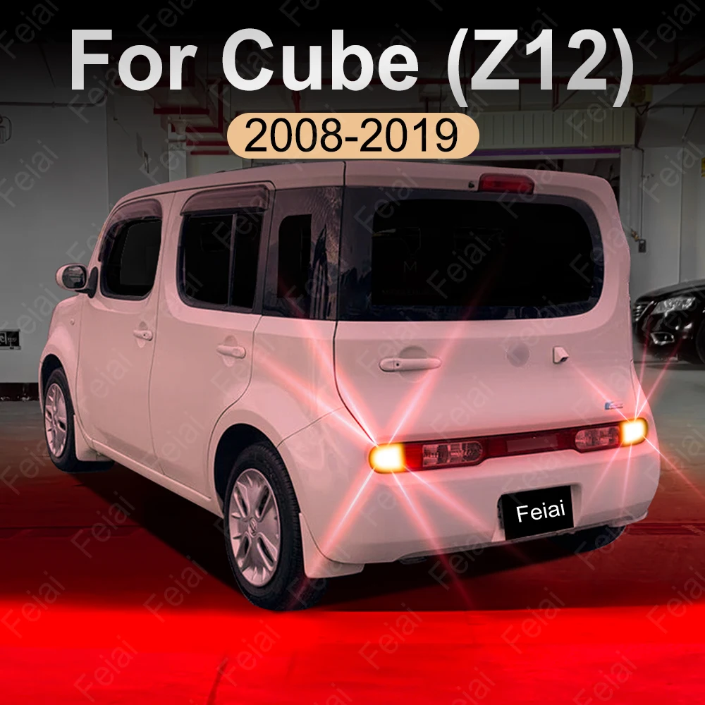 

Светодиодные лампы стоп-сигналов для Nissan Cube Z12, аксессуары, светодиодные стоп-сигналы 2008-2019 гг.