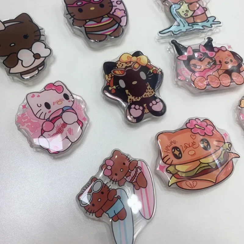 Универсальный держатель Sanrio Hello Kitty в виде кольца на палец подставка складной для