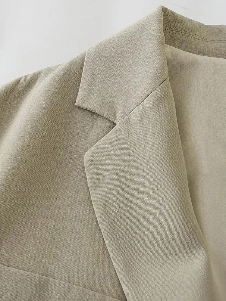 Рисунок 3 - Женский винтажный свободный блейзер с длинным рукавом