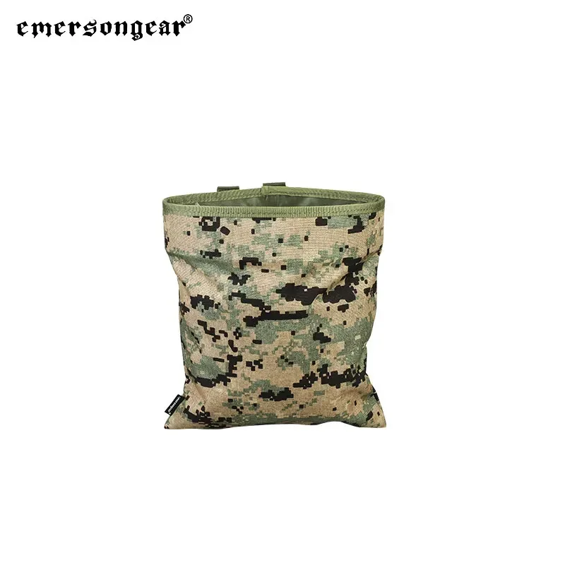 Фото Emersongear Comabt Magazine Dump Pouch Складная EDC Mag Drop Bag MOLLE Утилита Страйкбол Охота Учебный Нейлон №1
