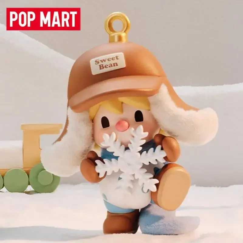 Фото POP MART Sweet Bean: Ваша эксклюзивная праздничная серия. Модная таинственная коробка-сюрприз. Аниме-фигурка, игрушка-модель, украшение. №3