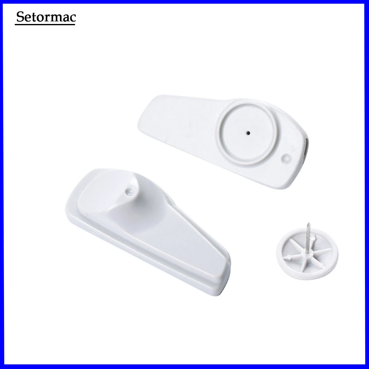 

EAS Security Tag 58Khz 10 Piece Cloth Alarm Sensors For Anti Shoplifting Systems Magnetic Sensors