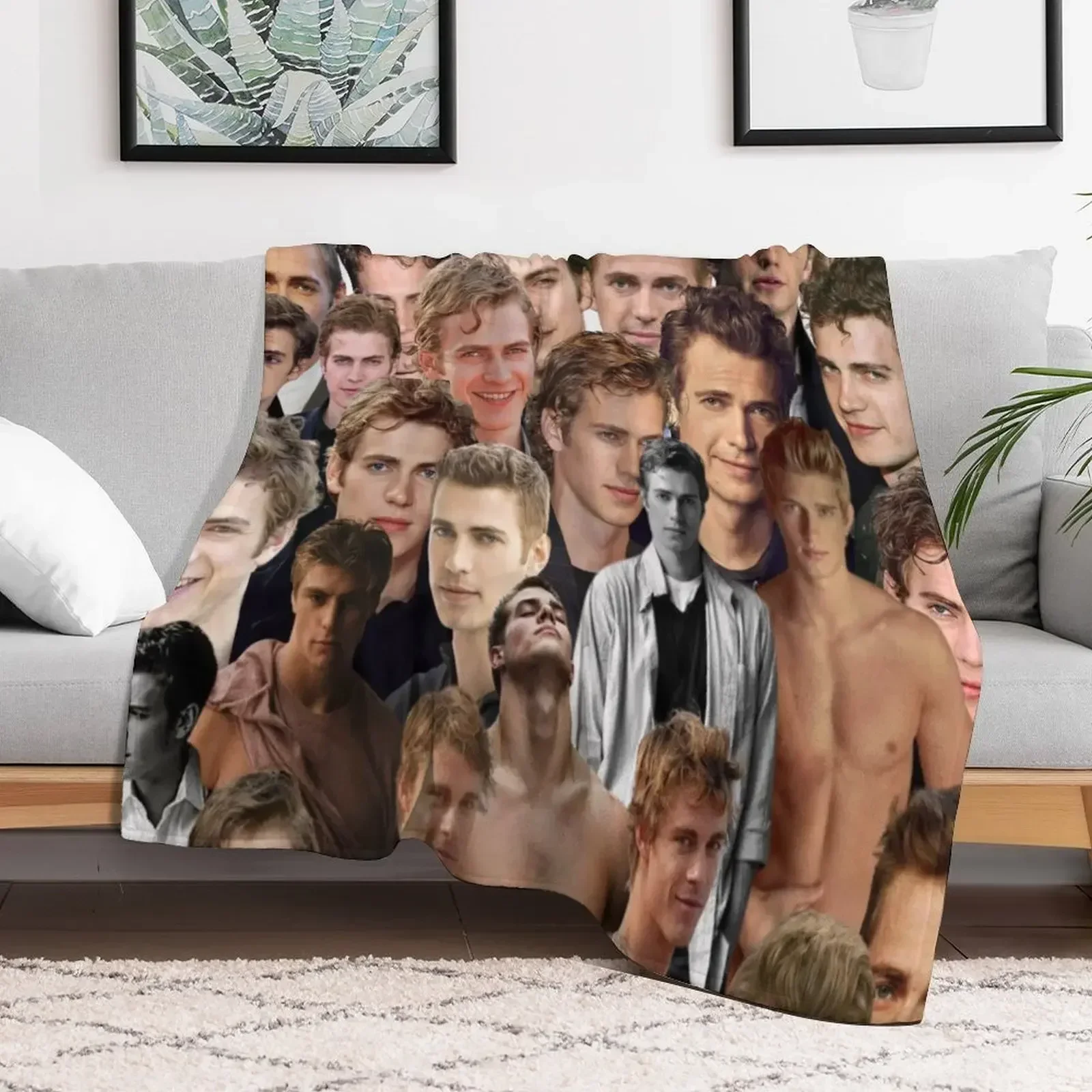 Одеяло Hayden Christensen Collage роскошные одеяла в стиле аниме