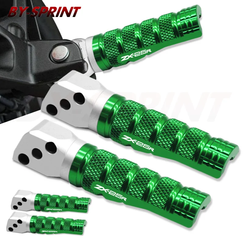 

NEW Motorcycle CNC Passenger Foot Pegs Rear Footpegs Footrest For Kawasaki NINJA ZX-25R ZX25R ZX 25R 2019 2020 2021 2022