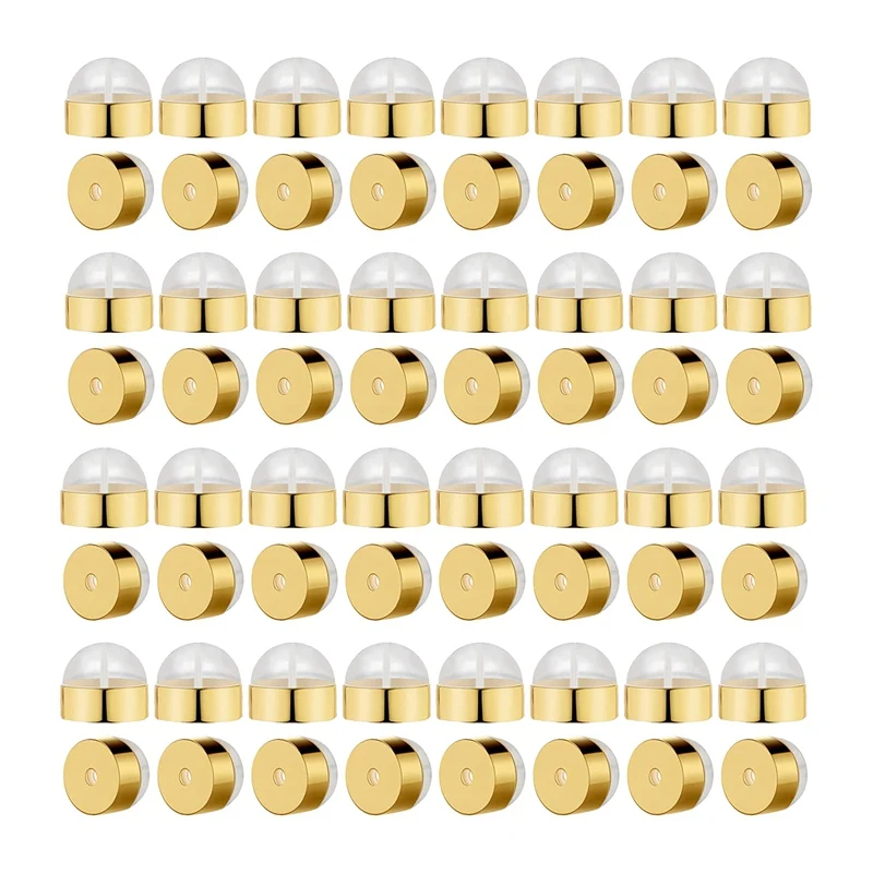 

Locking Earring Backs Silicone Earring Backs For Studs Gold Secure Replacements For Studs Droopy Ears