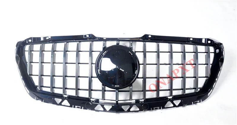 

Car Styling Center Grill ABS plastic Front Bumper Grill Vertical Bar Middle Grill For Mercedes-Benz Sprinter W906 W907 2009-2022