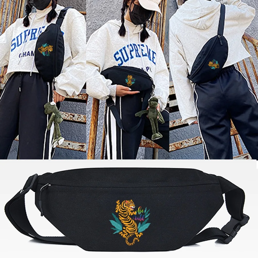 Fanny Pack Purse Handbag Men Casual Travel Men Belt Crossbody Bag Chest Bag