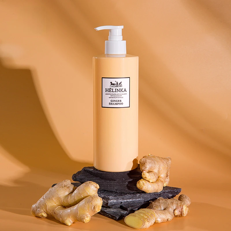 

500ml Ginger Smoothing Shampoo Refreshing Anti-hair Loss Strengthening Hair Moisturizing Anti-dandruff Fragrance Shampoo