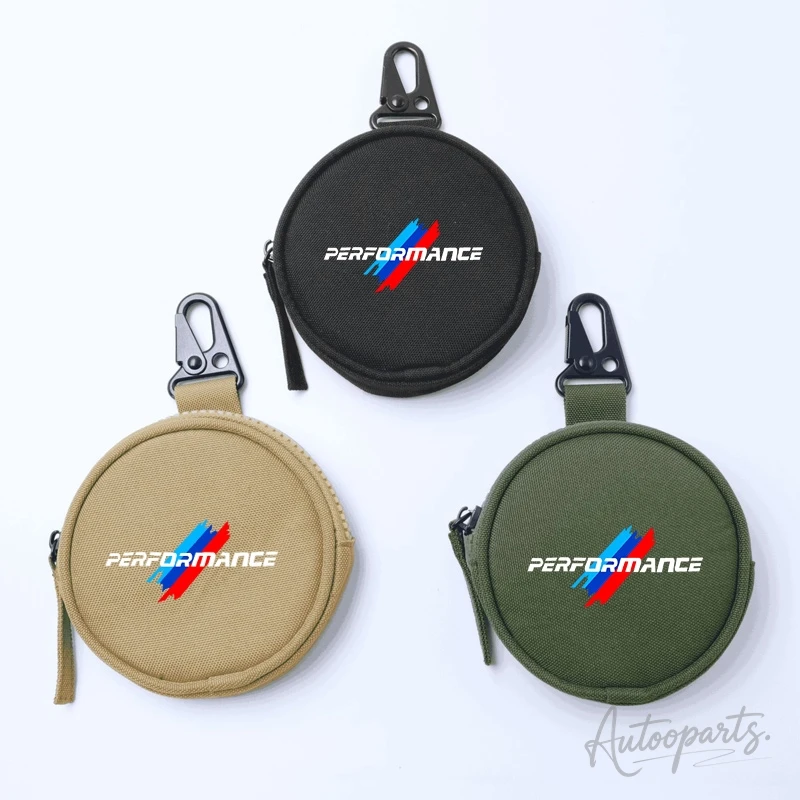 Фото Для BMW E36 E87 E61 3 5 7 Серии E91 E53 E34 E83 328i E46 E90 E60 E39: Тактический кошелек-ключница для автомобиля, уличная сумка для хранения №4