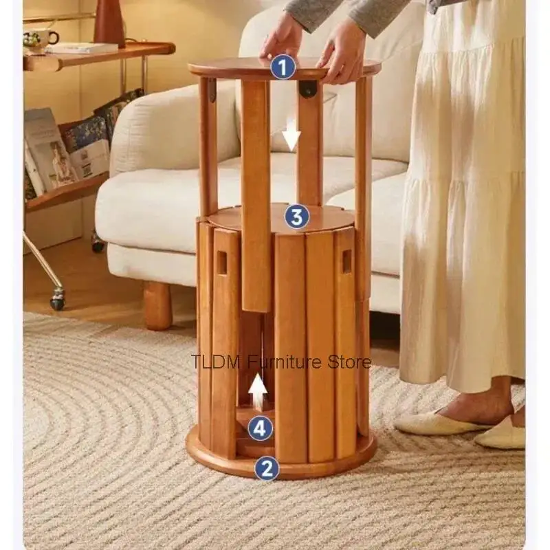 Фото Стул обеденный из массива дерева, штабелируемый, для дома, в стиле Jenga, современная мебель, 4 стула, современный обеденный стол №5