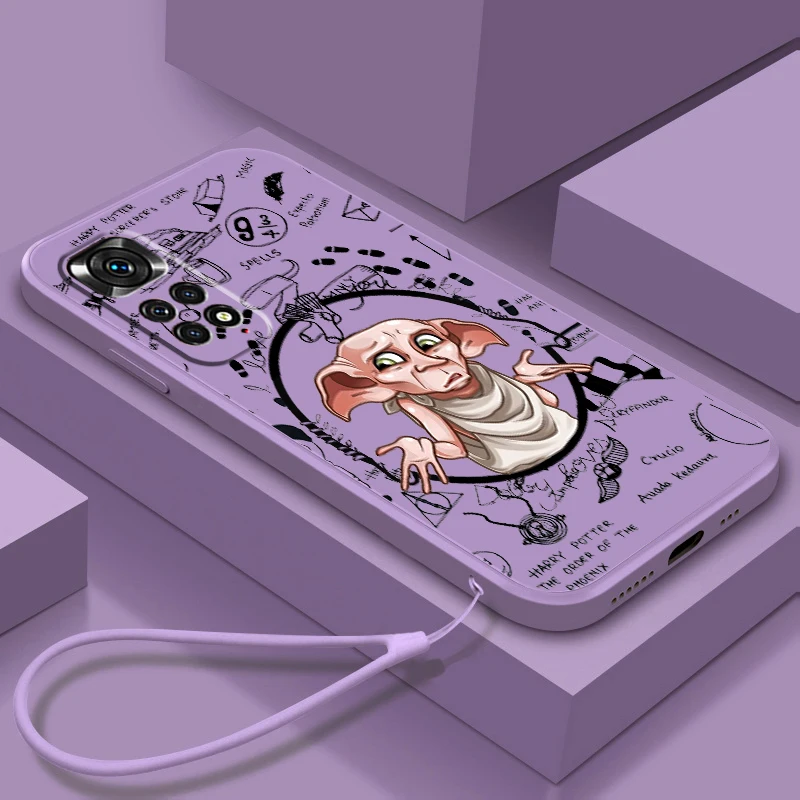 

Academy of Magic wink Phone Case For Redmi Note 12 11T 11S 11E 10S 10T 10 9T Pro Plus Liquid Rope Funda Cover