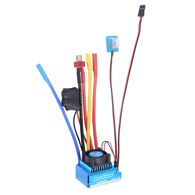 

Brushless Esc Electric Speed Controller Waterproof Dust-Proof Rc Part Accessory