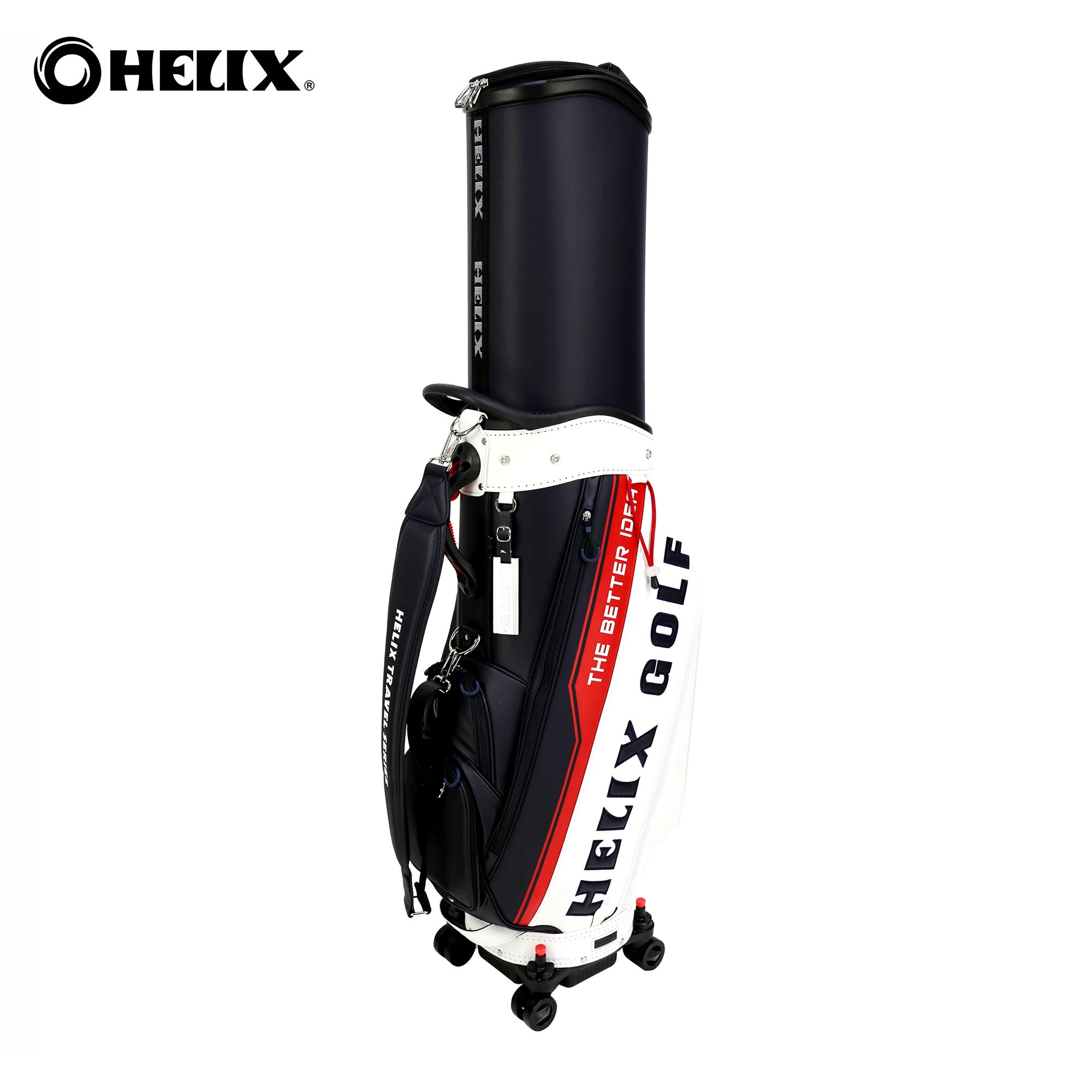 HELIX Golf Travel Bag with Wheels for Men and Women