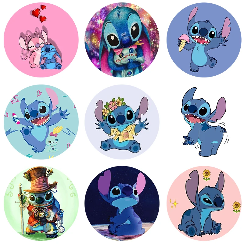 

Disney Stitch Попсокет Phone Holder Stand Cell Socket Free Shipping Mobile Folding Cellphone Grip ForIphone 12 13 14 Pro max