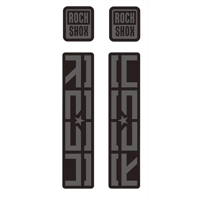

22 см * 15 см Rockshox Reba горная вилка наклейка аксессуары для велосипеда MTB велосипедная передняя вилка наклейка