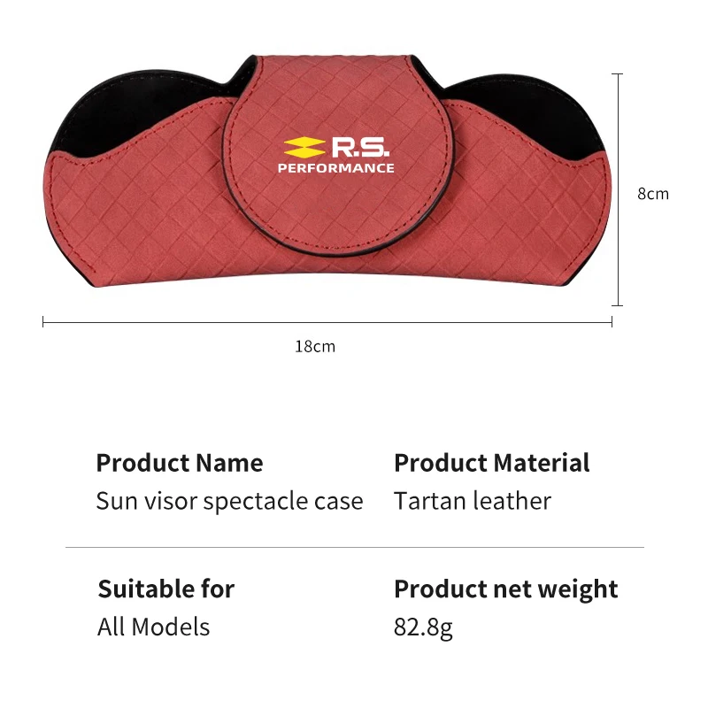 Автомобильный держатель для очков козырек солнцезащитных зажим хранения Renault QM6
