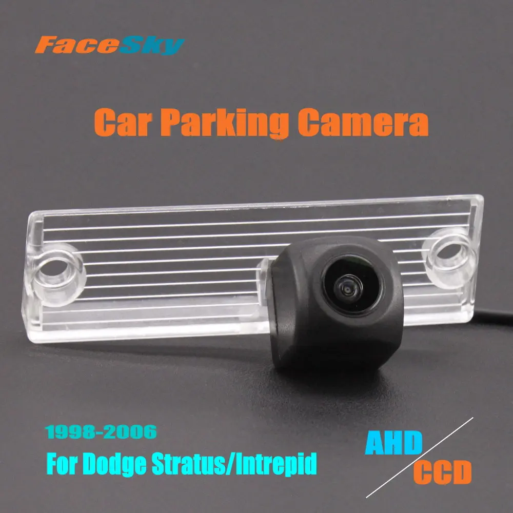 

FaceSky High Quality Car Parking Camera For Dodge Stratus/Intrepid 1998-2006 Rear Reverse Cam AHD/CCD 1080P Dash Accessories