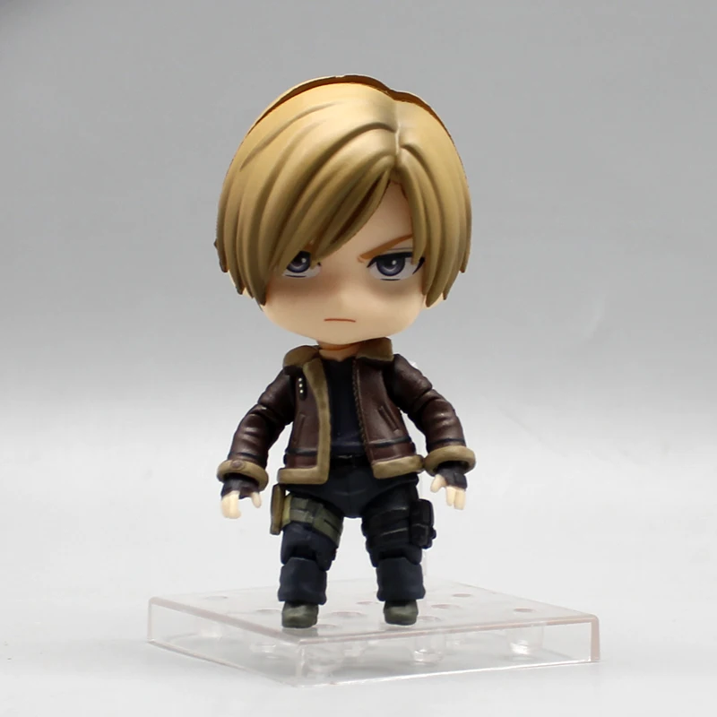 Ремейк 2337 Leon S. Из редкого зла 4 10 см Экшн-кукла Kennedy Q Version фигурка из ПВХ